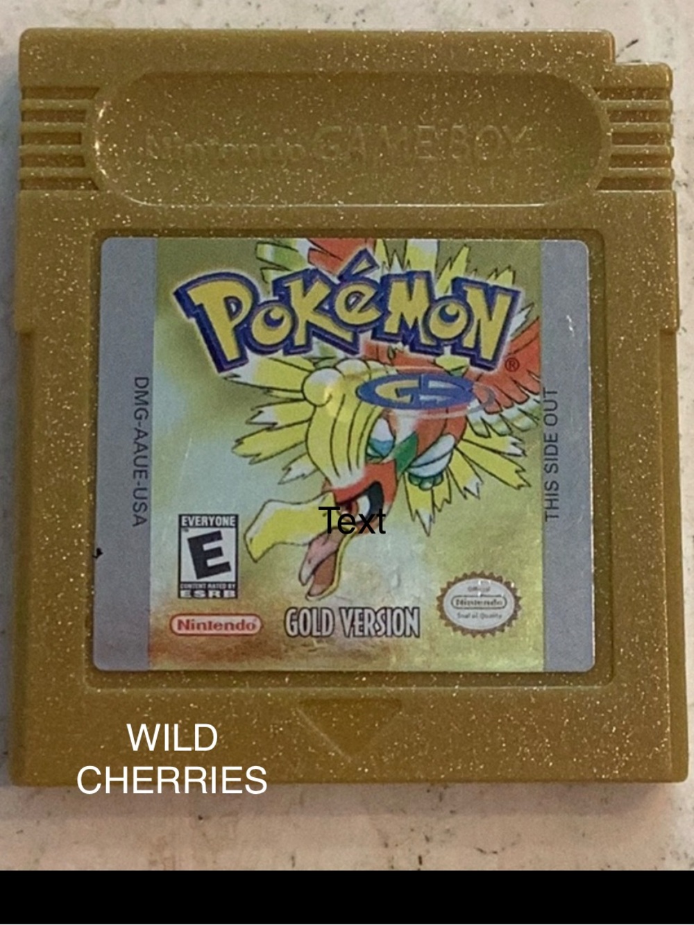 Pokemon Gold Version Nintendo Gameboy Color Game Boy Authentic 2000 Original - Picture 14 of 16